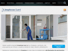 Tablet Screenshot of limpiezaslavi.com